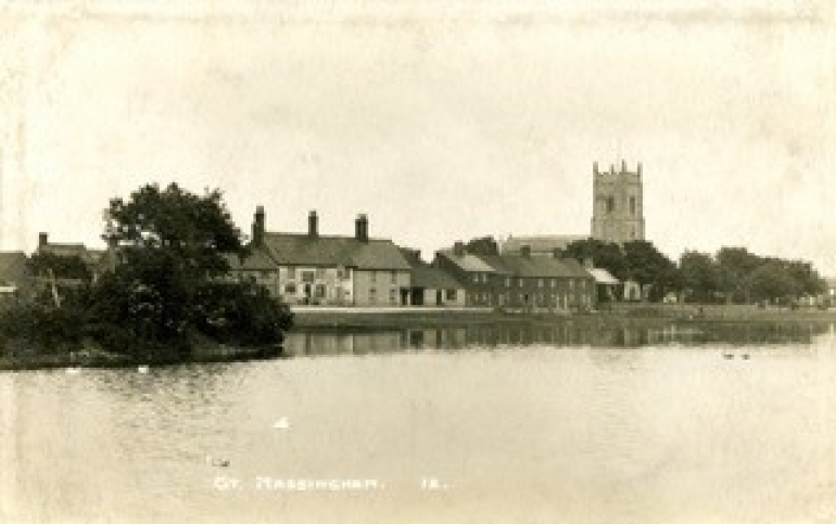 Photograph. Scotsman Pit (Great Massingham Archive).